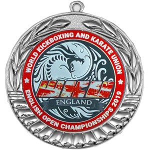 70MM CLASSIC LEAF MEDAL  **BUDGET OPTION**